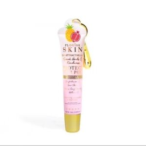 New P. Louise Protect Your Pout Lip Conditioner Keychain Pineapple Pomegranate